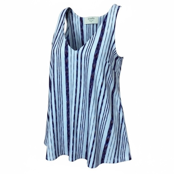 Puella North South Swing Tunic Top Size Small Womens T10026 Trapeze Tank Tee - Picture 1 of 6